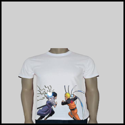 Camiseta Naruto x Sasuke